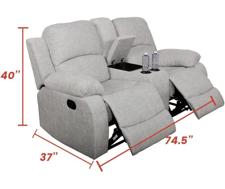 Ebern Designs Daycee 2 Piece Reclining Living Room Set Wayfair